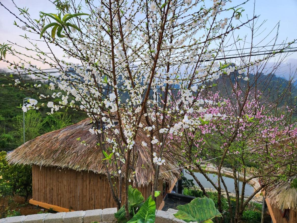 Moc Chau Peachy Garden Apartman Kültér fotó